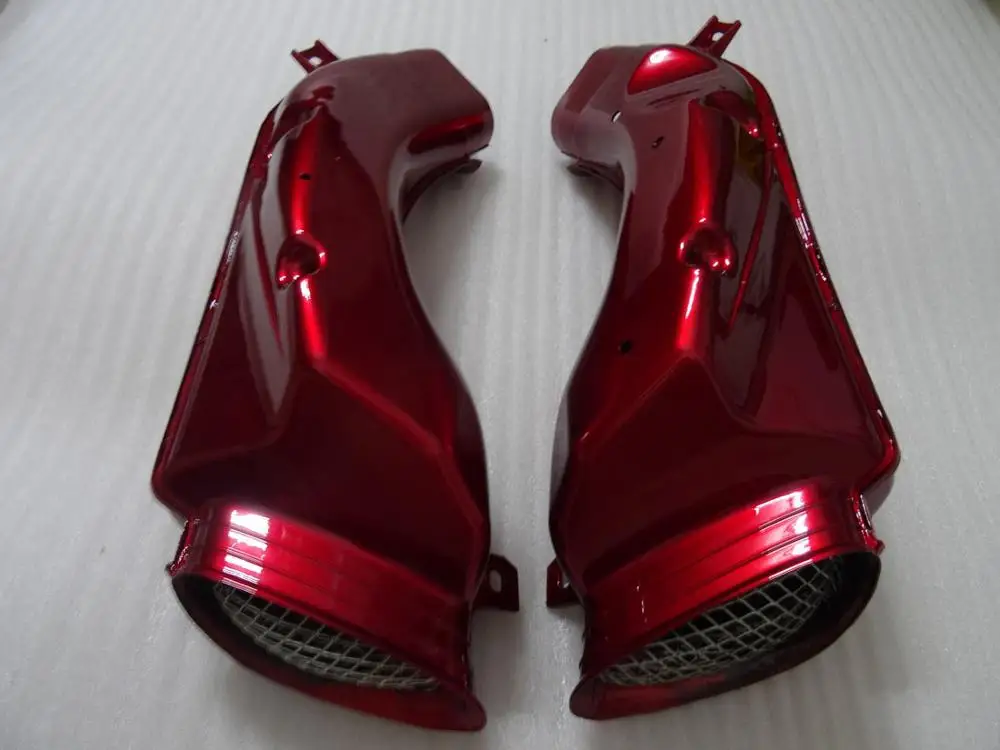 Pearl red ducts Оперативная память забора воздуха воздуховодов для SUZUKI GSXR 1000 2000-2002 GSXR 600 750 2001-2003 K1 K2 литья под давлением ABS Пластик набор 9 цветов - Цвет: Pearl red ducts