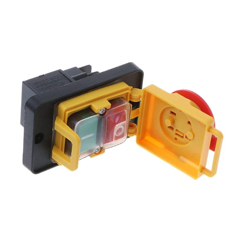 KJD12 250V 16A 4Pin IP54 Водонепроницаемый Магнитный старт-стоп без Вольта кнопочный