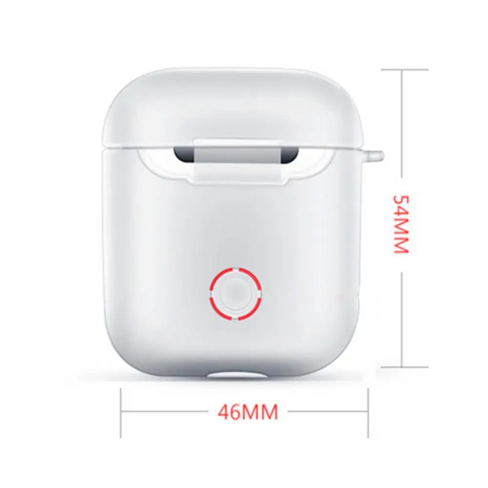 Мини ТПУ прозрачный рукав для хранения беспроводной Bluetooth наушники защитная