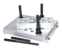 100 new universal press support block plate bearing bush car repair tool kit 2pcs dhl free