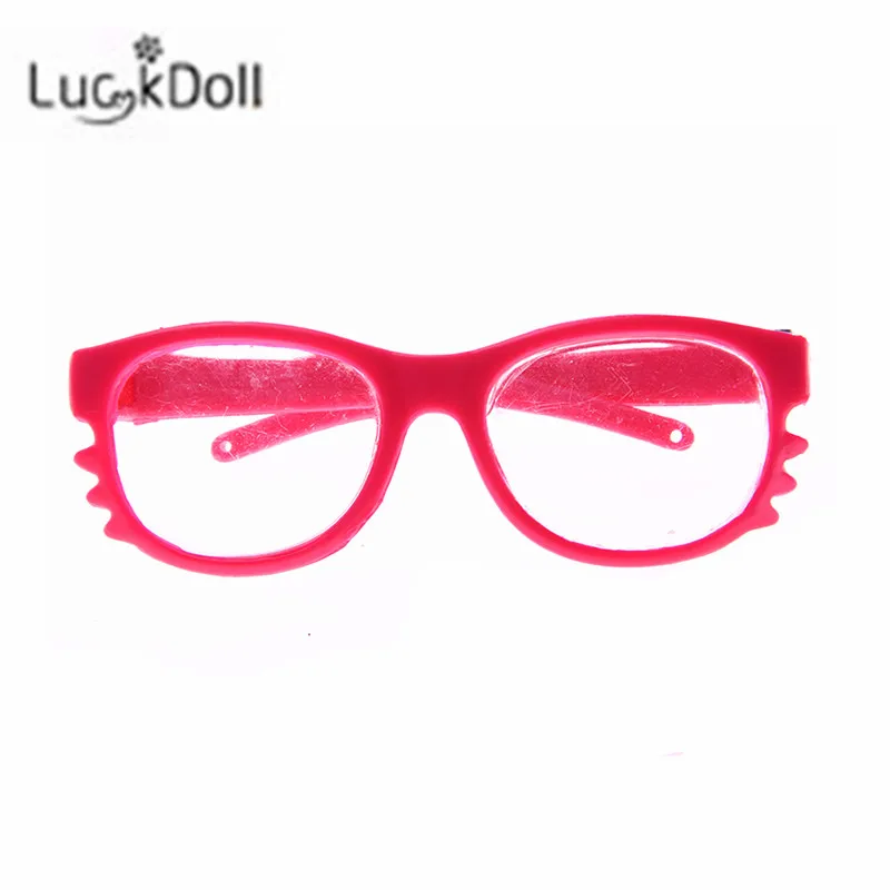 Новые весенне летние солнцезащитные очки Luckdoll 10 цветов аксессуары для кукол 18