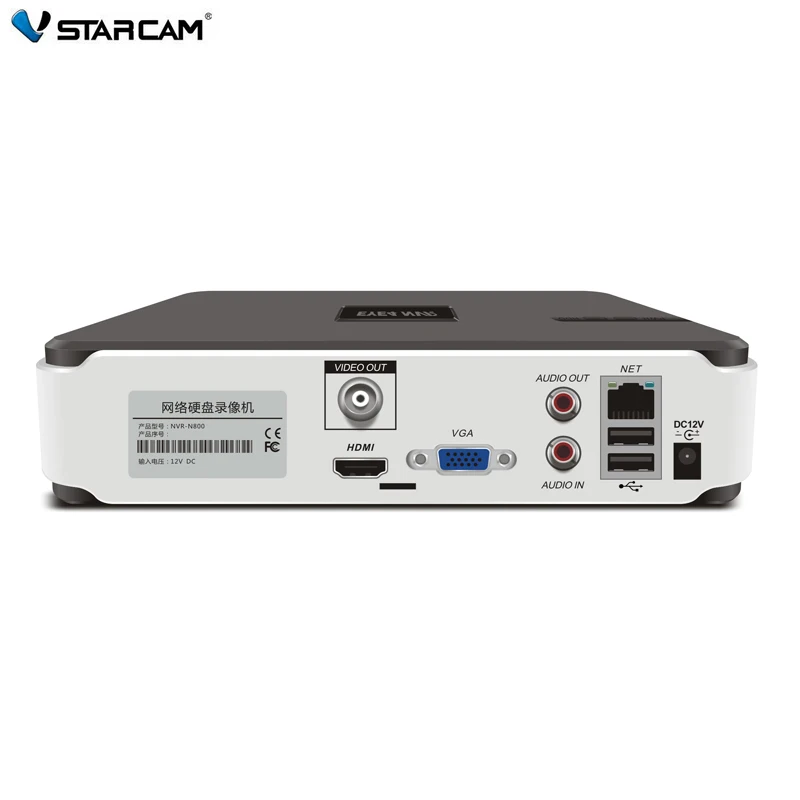 VStarcam N800 Eye4 8-КАНАЛЬНЫЙ NVR HD ONVIF Сетевой Видеорегистратор Для Ip-камера HDMI Выходной