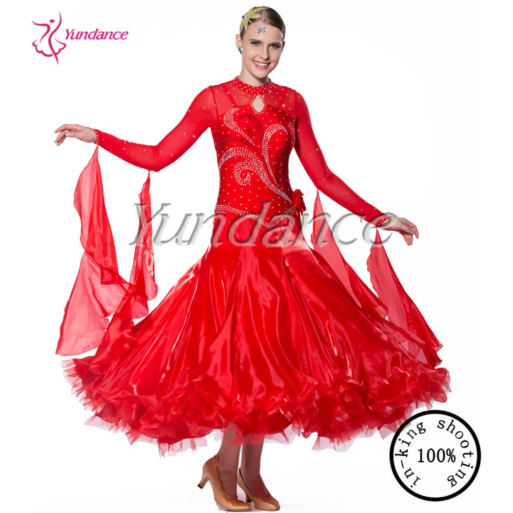 

2016 Customized Ballroom Dance Dress For Woman Dresses In China B-11668