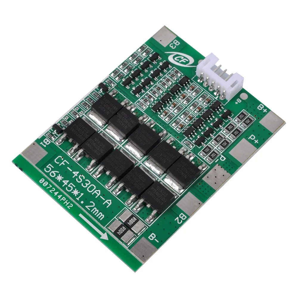 1 комплект 4S 30A 14 8 V литий ионный аккумулятор 18650 BMS пакеты Щит защиты печатной