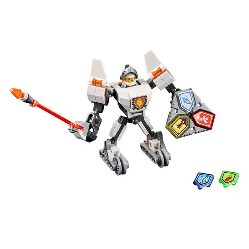 Совместимость с Bela 10588 Nexus Knights Power Pouvoirs Aaron Lance Clay строительные блоки совместимые