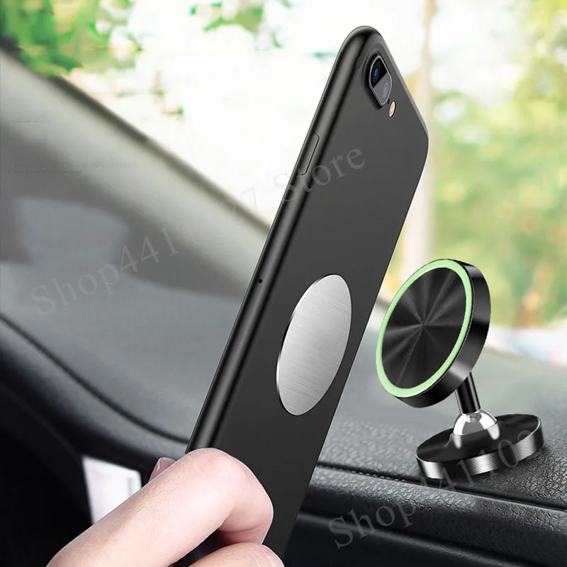 Приборная панель магнитный металлический автомобильный держатель телефона
