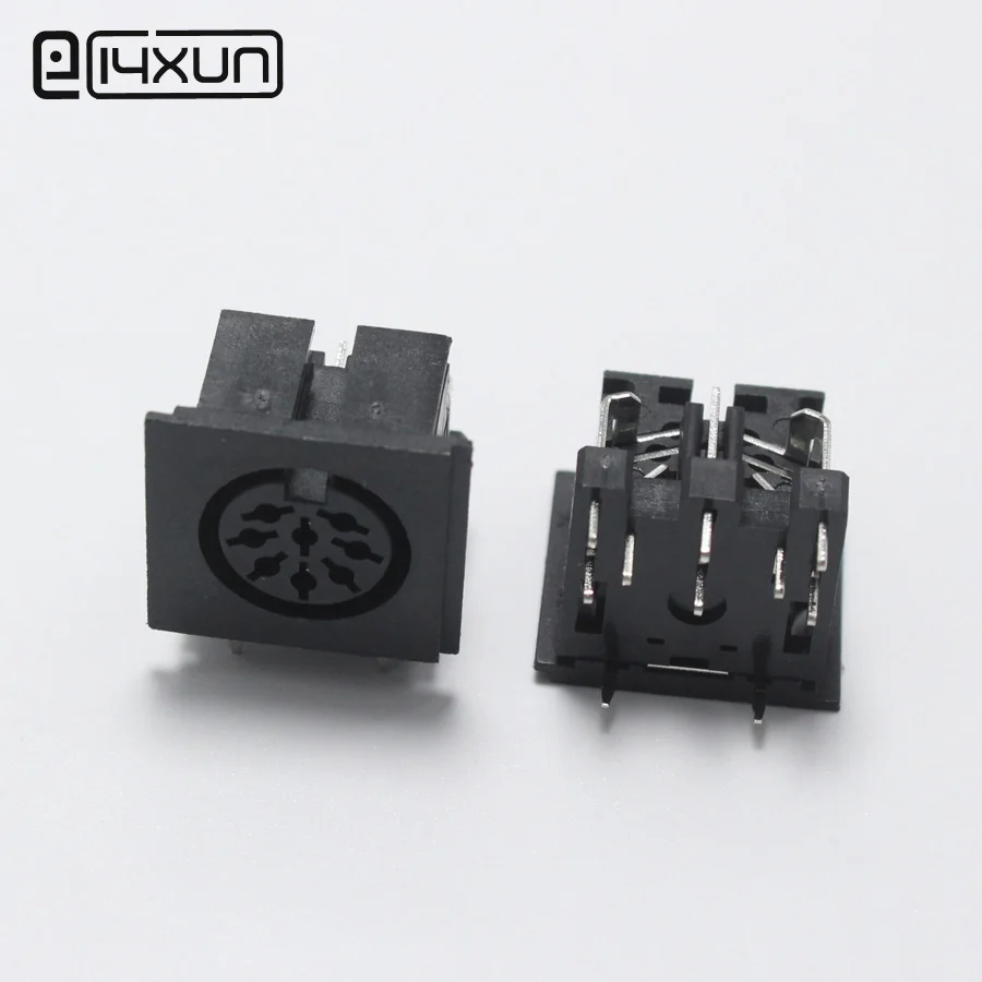 1 шт. DS 8P гнездовой разъем с одиночными клеммами PS2 8Pin DC панель питания крепление