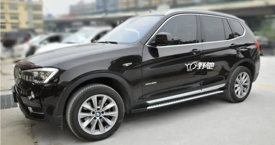 Для BMW X3 F25 2014.2015.2016.2017 автомобильные беговые доски Автомобильные Боковые