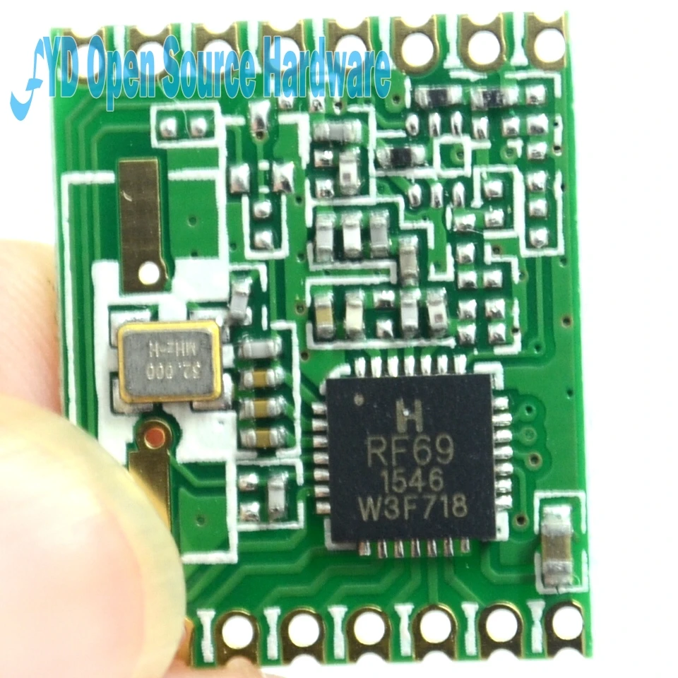 1 шт. RFM69W RFM69 | 433 МГц 868 915 FSK модуль приемопередатчика частота 13dBm|frequency module|