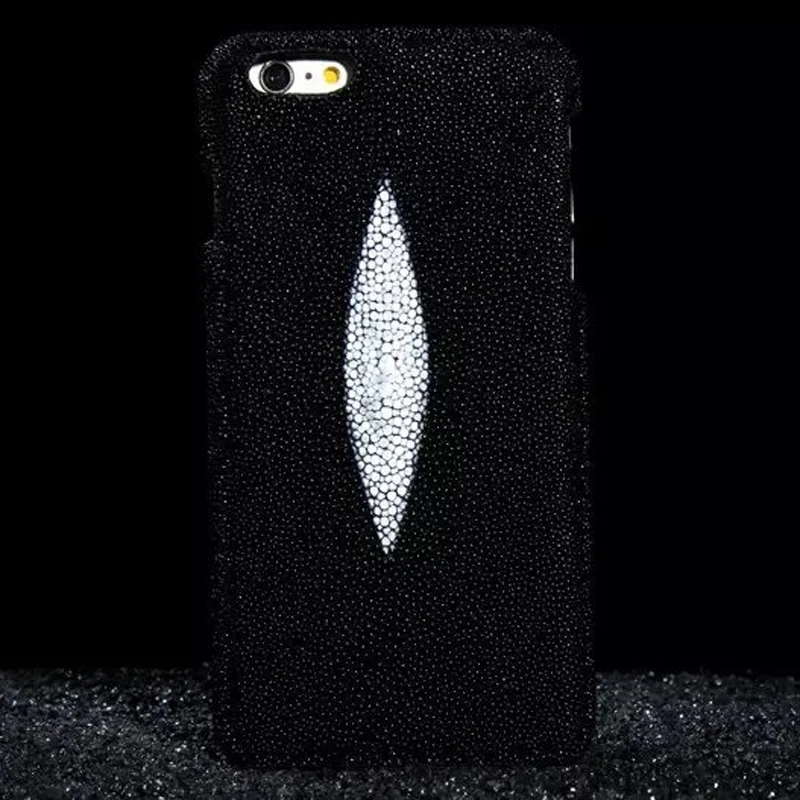 Новинка ручная работа настоящая кожа ската Защитные чехлы для iPhone 6 Plus 6s