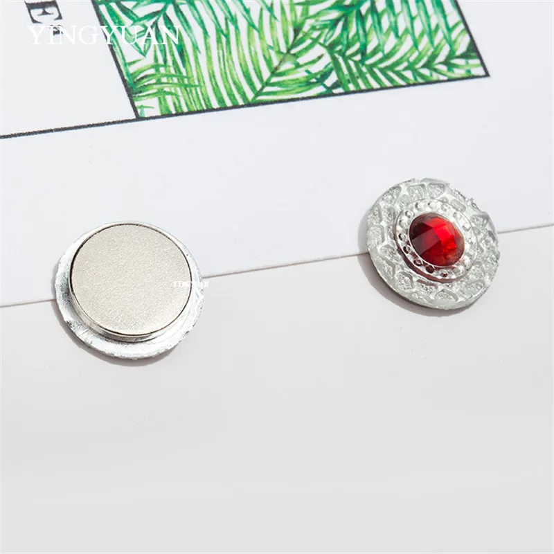 XT68 Оптовая Продажа Элегантный магнит Броши двусторонний модные bace из сплава