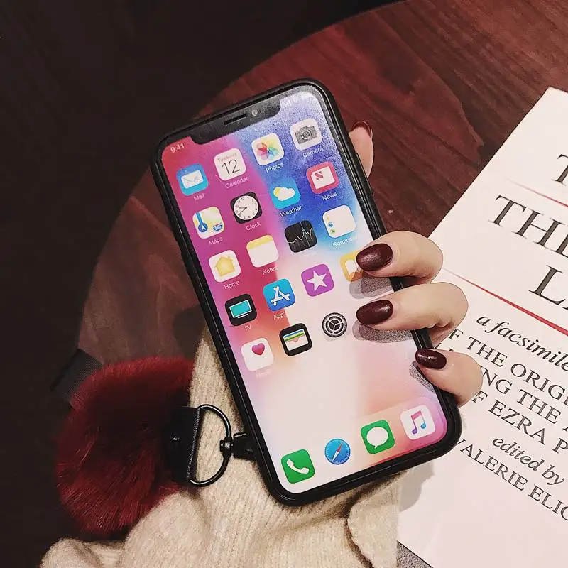 Чехлы для телефонов iPhone X XR XS MAX 7 8 6s Plus кольцо с держателем роскошный Алмазный