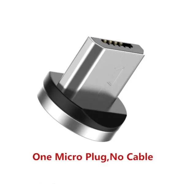 Micro Plug NOHON локоть Магнитный кабель для зарядки телефона освещение микро usb Тип C магнит быстрое зарядное устройство для iPhone X 7 8 6 для samsung huawei LG - Цвет: Micro Plug