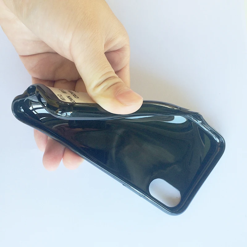 Сублимационный чехол из ТПУ для iPhone 7 6 6s x 2D с пустой краской мягкие листы ПЭТ