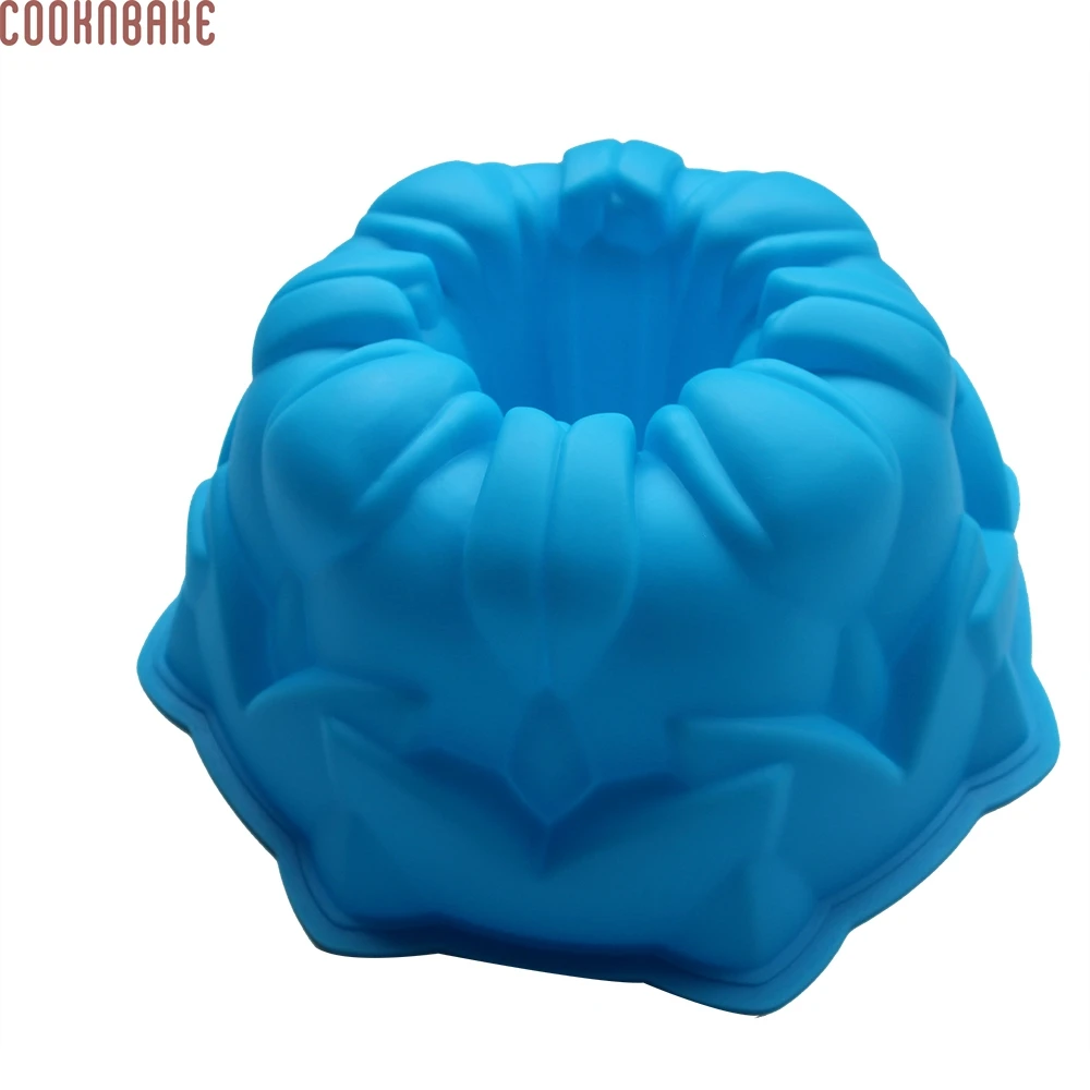 COOKNBAKE DIY 8 дюймов угловая форма для торта большая силиконовая круглая
