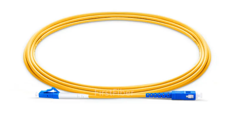 1 м SC LC ST PC к UPC G657A волоконный патч кабель перемычка корд Simplex 2 0 мм ПВХ SM изгиб
