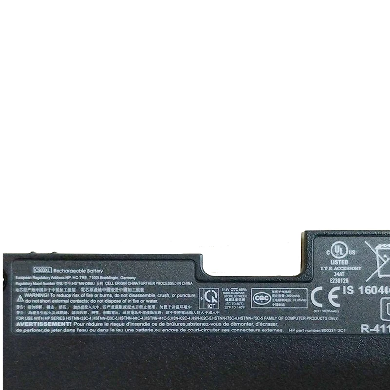 GZSM Laptop Battery 800513-001 CS03XL battery for laptop HSTNN-IB6Y T7B32AA HP 745 755 G3 840 T9X26EA | Компьютеры и офис