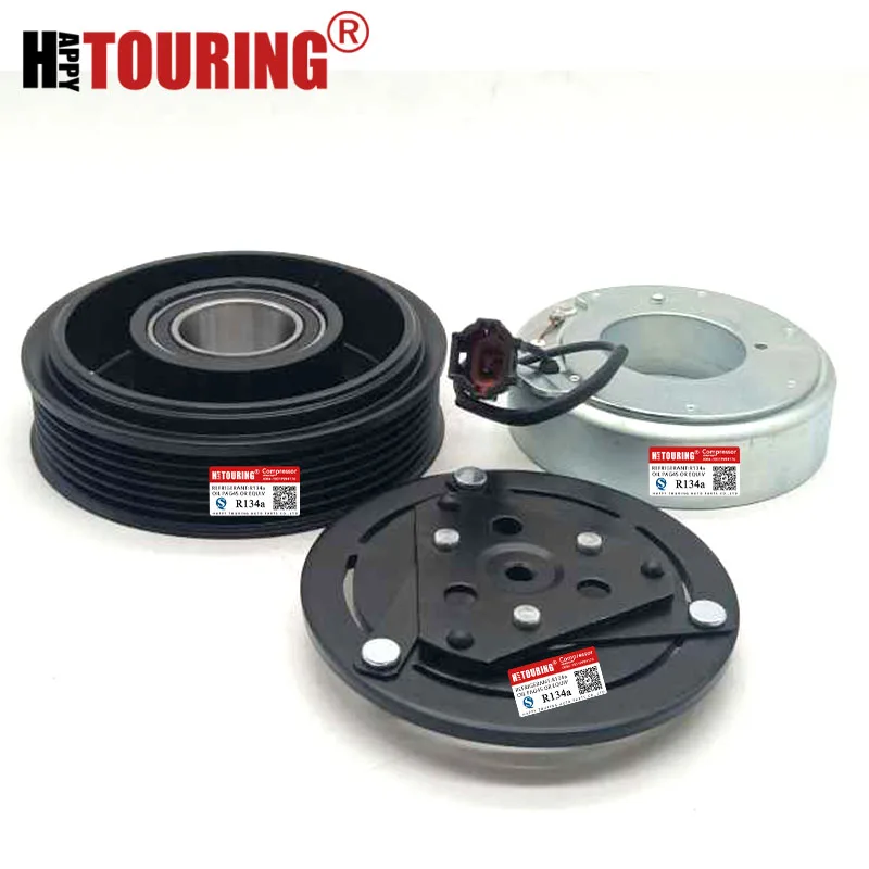 CSV613C a/c ac Компрессор сцепления Набор для Nissan X-Trail T30 92600-AU000 92600-AU010 92600AU000 92600AU01A 92600AU010 92600AU01B