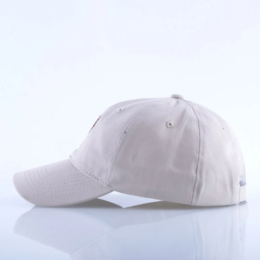 Бейсболка TQMSMY с вышитой собачкой мужская для папы мягкие хлопчатобумажные