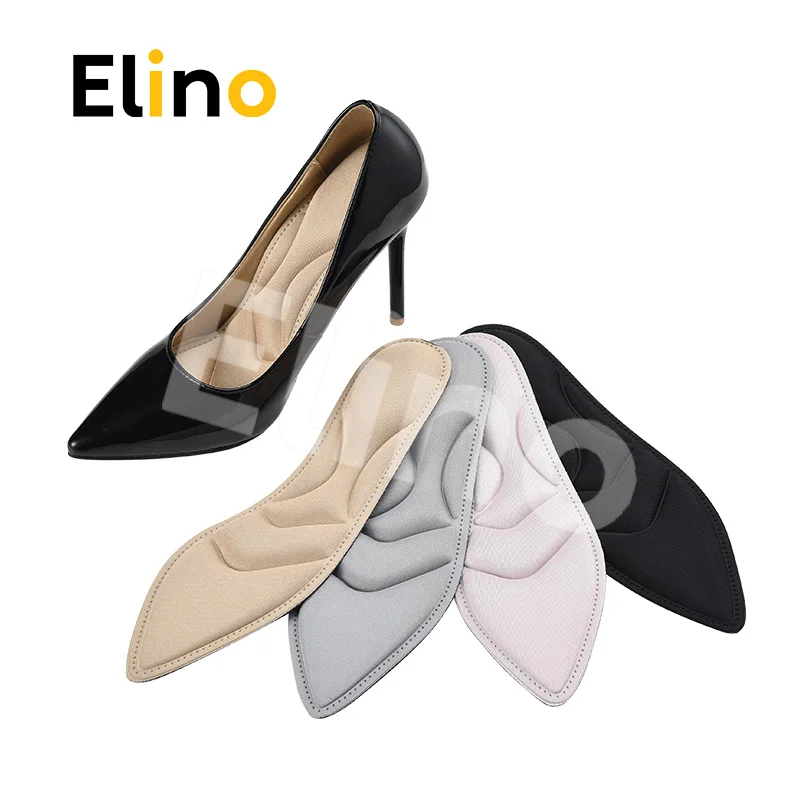 

Женская стелька Elino 4D на высоком каблуке, остроконечная губка, обувная подкладка для подушек, Женская стелька, облегчающая боль, внутренняя ...