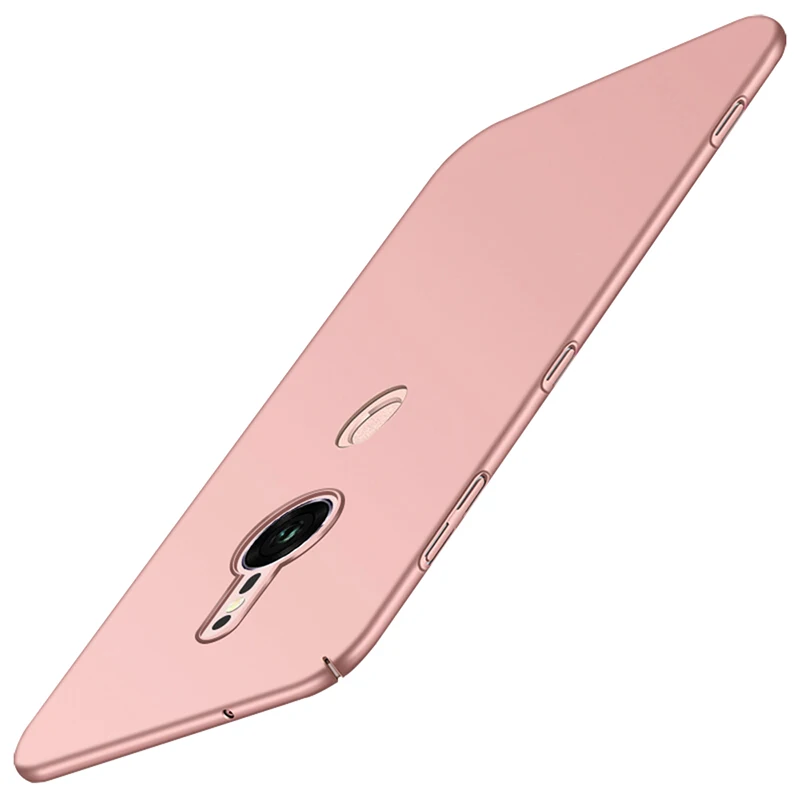 Rose Gold UPaitou для sony Xperia XZ3 XZ2 XZ1 XZ двойной компактный премиум Матовый Жесткий ПК чехол тонкий пластиковый чехол для sony XZ3 XZ2 XZ1 XZ чехол - Цвет: Rose Gold