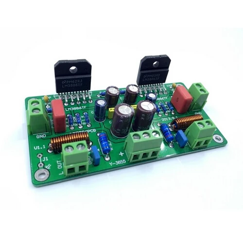 HiFi LM3886TF стерео усилитель AMP Собранный Совета 68 Вт + 4ohm 50Wx2 38Wx2 8ohm | Электронные