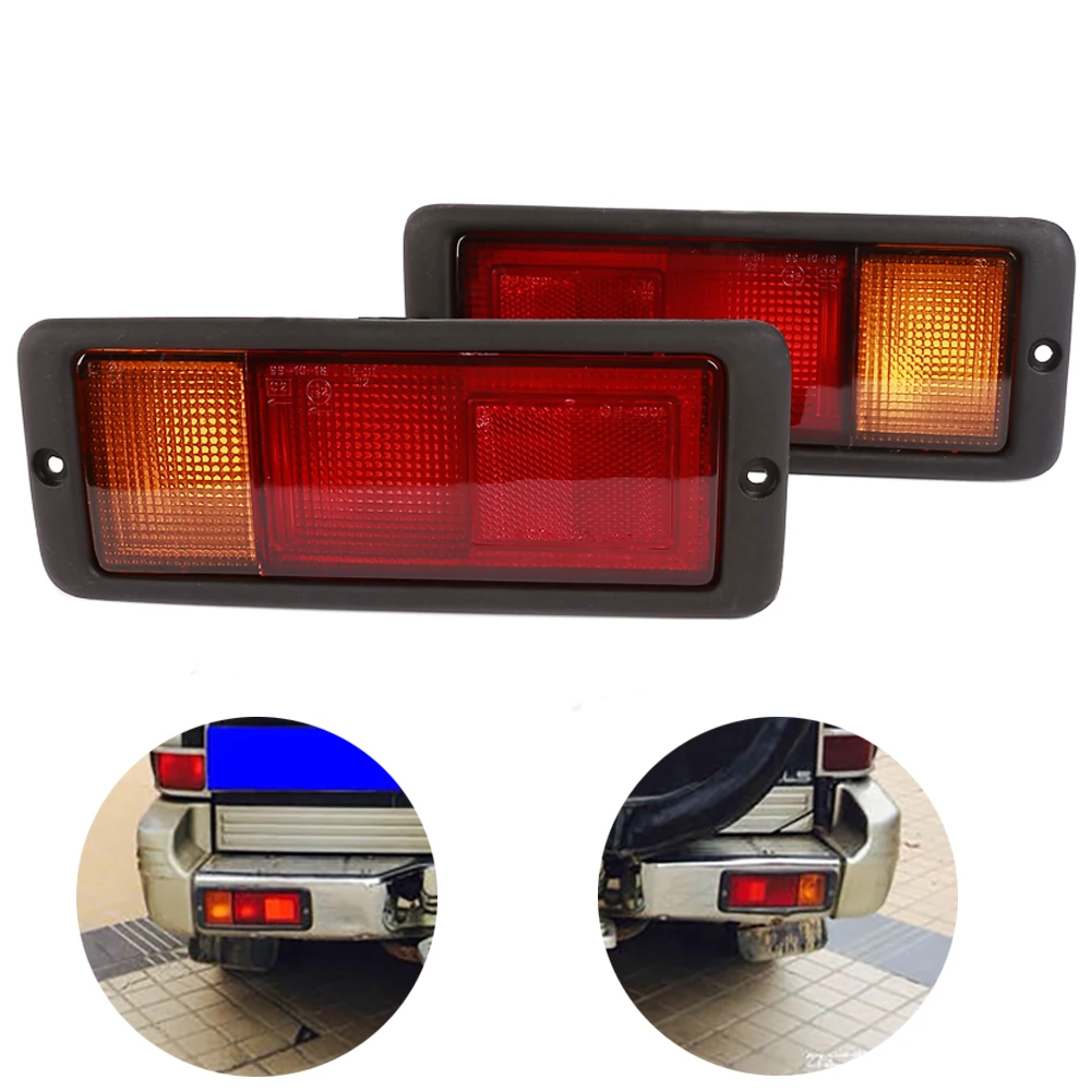 1 пара задсветильник фары для Mitsubishi Pajero Montero 1995 MB124963 MB124964 214 1946L UE 1946R UE|Фара авто в