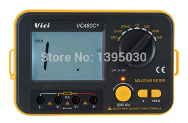 Multimeters 3 1/2 Digital Milli-ohm Meter Multimeter 6w VC480C+ | Инструменты