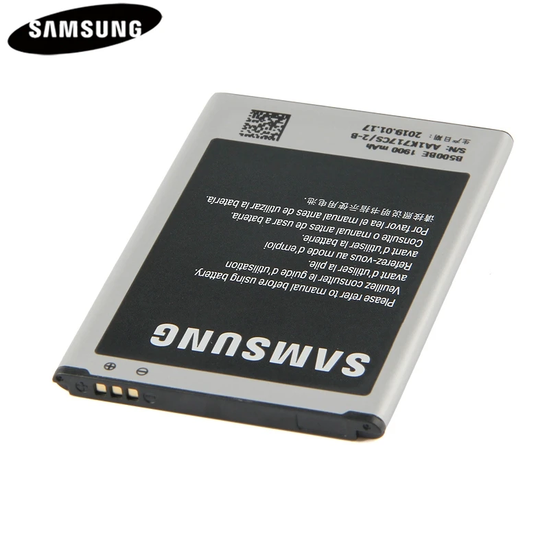 Оригинальная сменная батарея B500BE для samsung GALAXY S4 Mini S4Mini I9190 I9192 I9195 I9198 настоящая батарея 1900 мАч