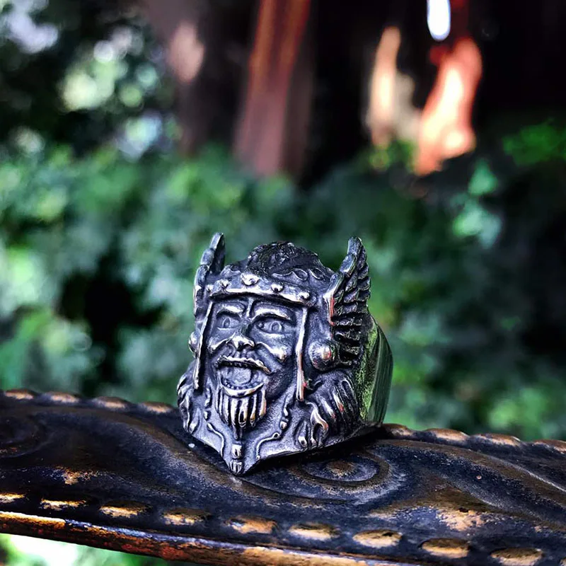 Beier 316L Stainless Steel Nordic Viking Scandinavian Odin's Amulet men High Quality fashion wholesale ring jewelry LR239 | Украшения и