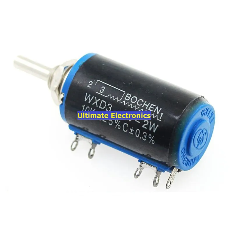 2 шт WXD3 13 2W прецизионный мультиповоротный потенциометр 1K/2 K/3 3 K/4 7