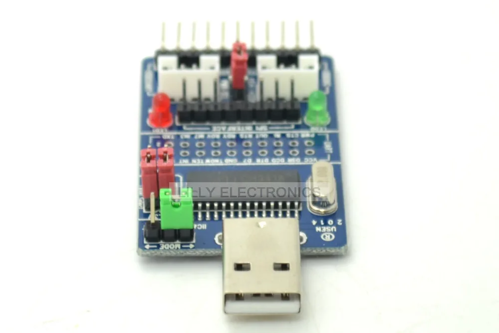 Серийный адаптер Все в 1 с USB на SPI/I2C/IIC/UART/TTL/ISP | Инструменты