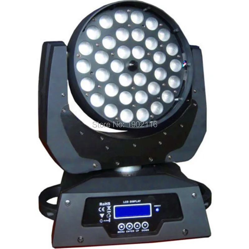 6 шт. 36x15 Вт RGBWA LED Moving Head Wash Stage Lighting DJ Zoom Light Club Disco Bar Render DMX Effect Light|effect light|stage effect