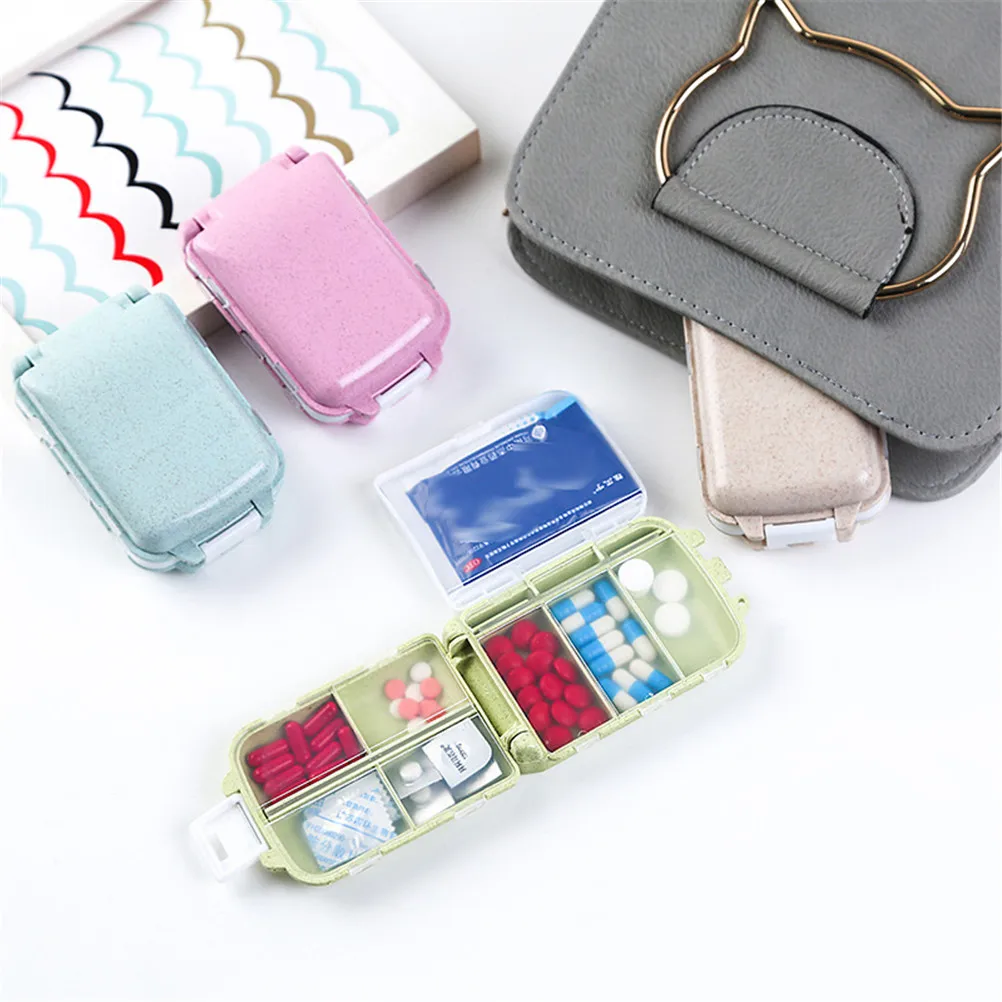 1 шт. складной контейнер для таблеток с витаминами|Таблетницы и разделители| |