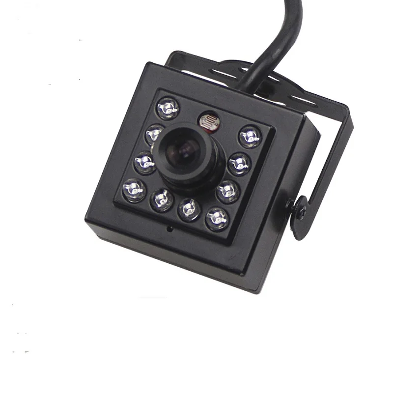HD 800TVL Мини CCTV Камера 10 шт. белый ИК светодиодные Hd sony Ccd Сенсор Ночное видение 850MN