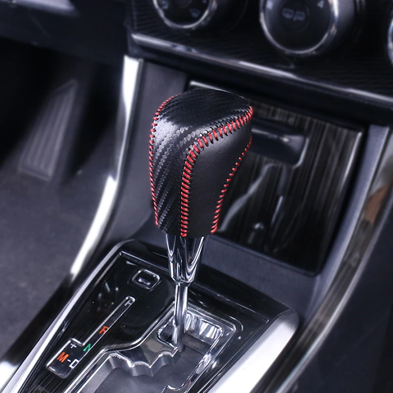 Lsrtw2017 Хомут кожаный чехол ручного тормоза автомобиля рычаг переключения передач