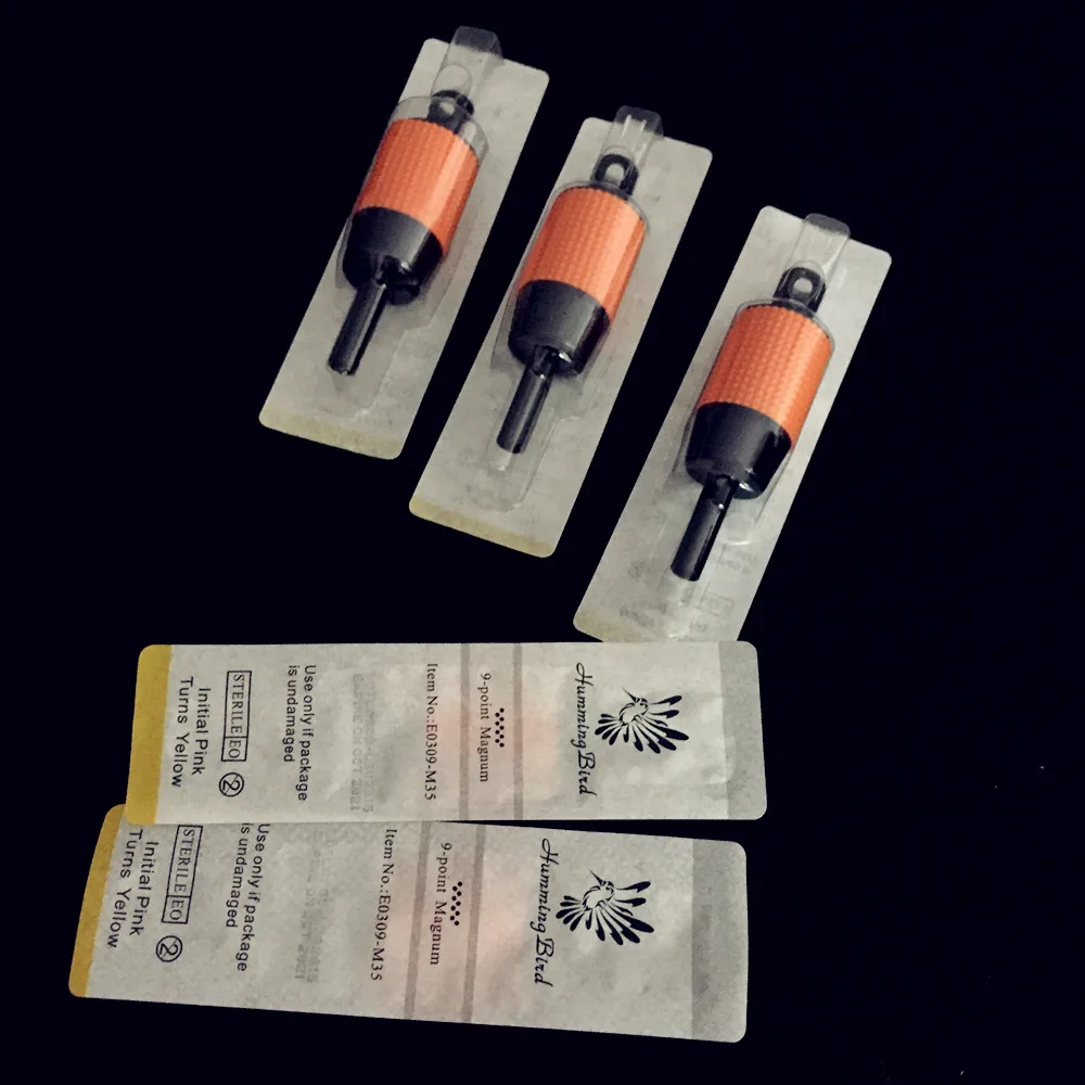 20 шт Колибри одноразовые татуировки ручка трубка Круглая 5 стерилизованная 5RT