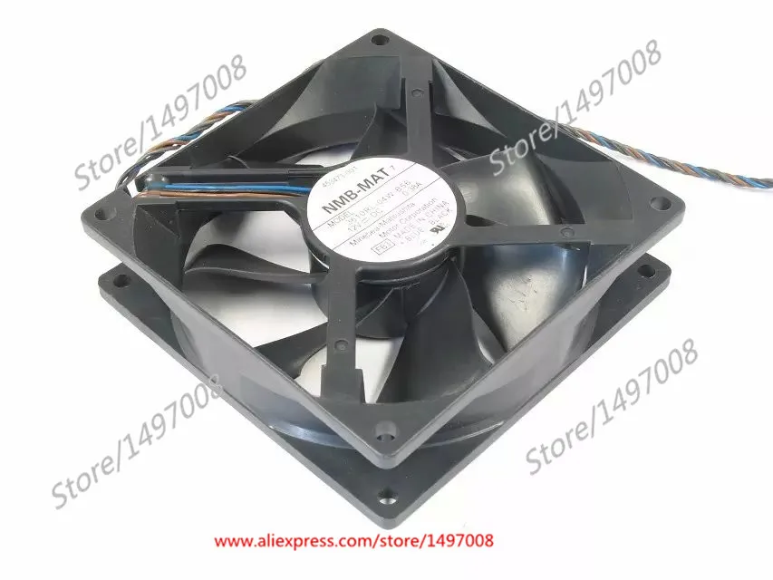 NMB-MAT 3610RL-04W-B56 FB1 FB3 DC 12V 0.38A 4-проводной 90x90x25 мм вентилятор охлаждения сервера