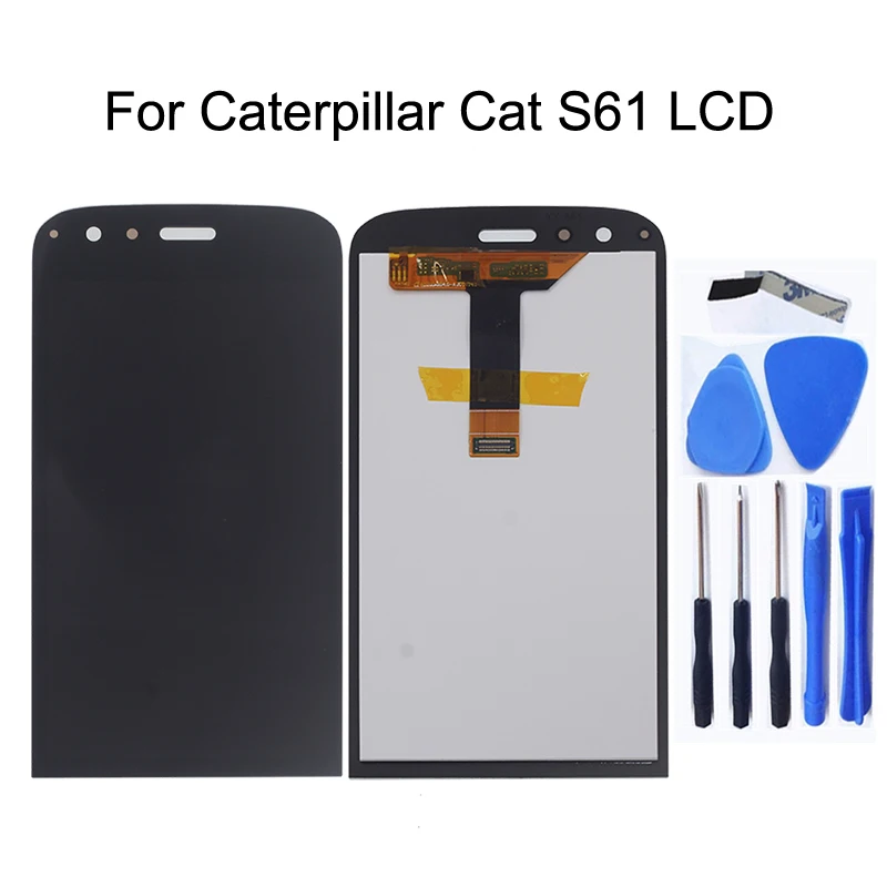 5 2 дюймов AAA для гусеницы Cat S61 ЖК дисплей сенсорный экран панель дигитайзер CAT