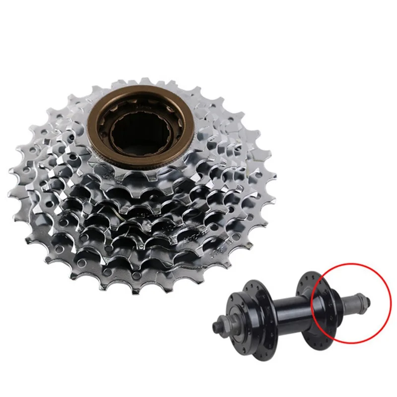 MTB горный велосипед Freewheel 7 Скорость 21 скорость вращающийся велосипедный