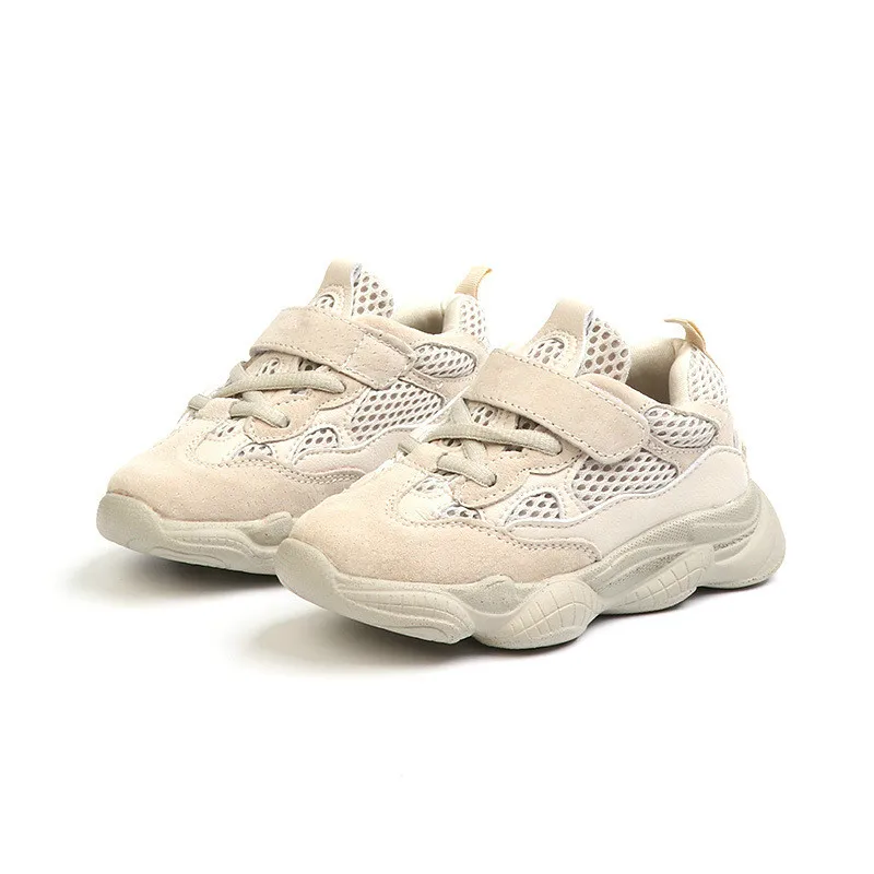 Осень 2018 г. модные кроссовки для маленьких мальчиков и девочек детей из