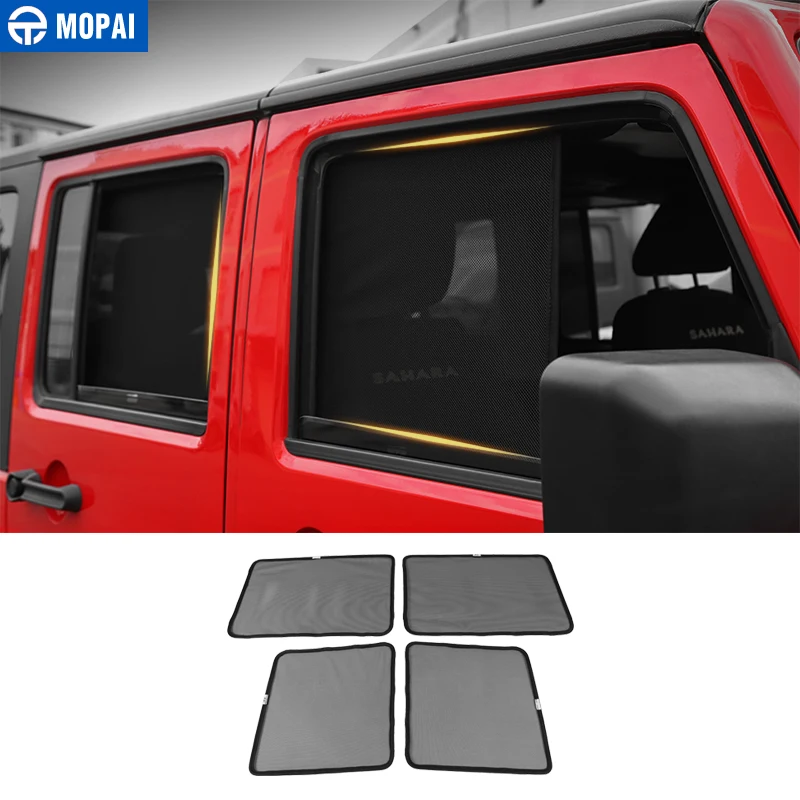 Боковые солнцезащитные очки MOPAI для Jeep Wrangler JK 2007 + защита от УФ лучей