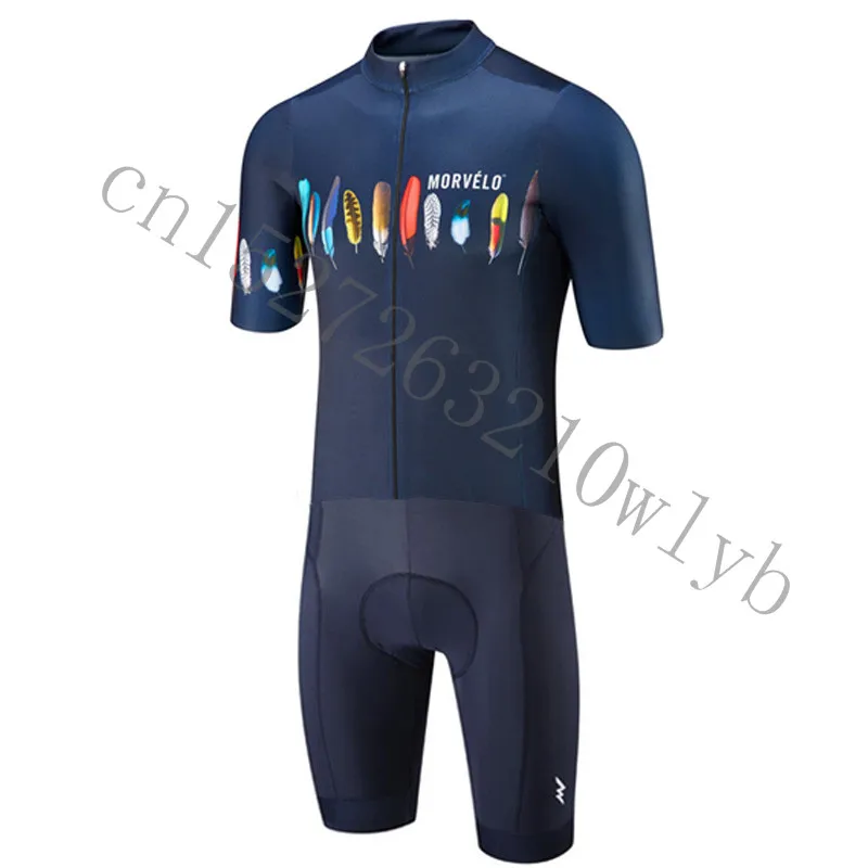 2019 Morvelo футболка с коротким рукавом велокостюм шорты наборы дышащая