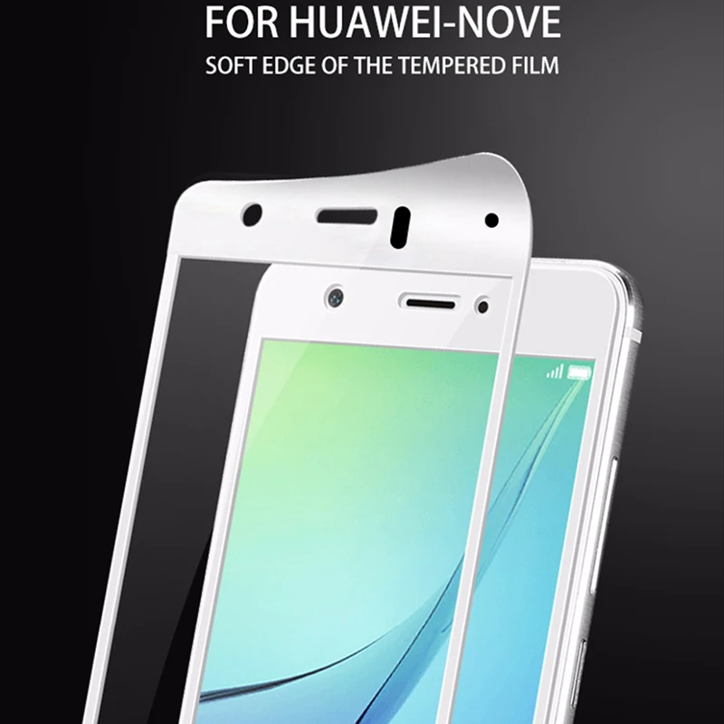 100 шт./лот закаленное стекло из мягкого углеродного волокна для Huawei Nova 3E lite 2 2s plus