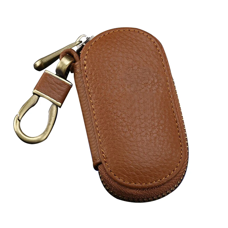 Чехол для автомобильного ключа кожаная сумка мужчин и женщин универсальный ключ