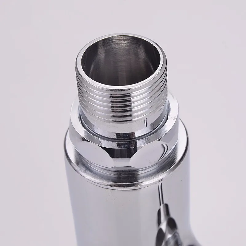 Высокое качество приседания Pan flush Клапан ручной Управление флеш с хром для