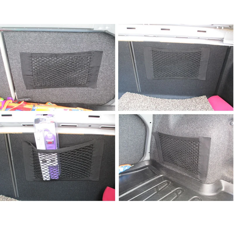 Ящик для хранения в багажник автомобиля YASOKRO Сетчатая Сумка сетка 40 см * 25