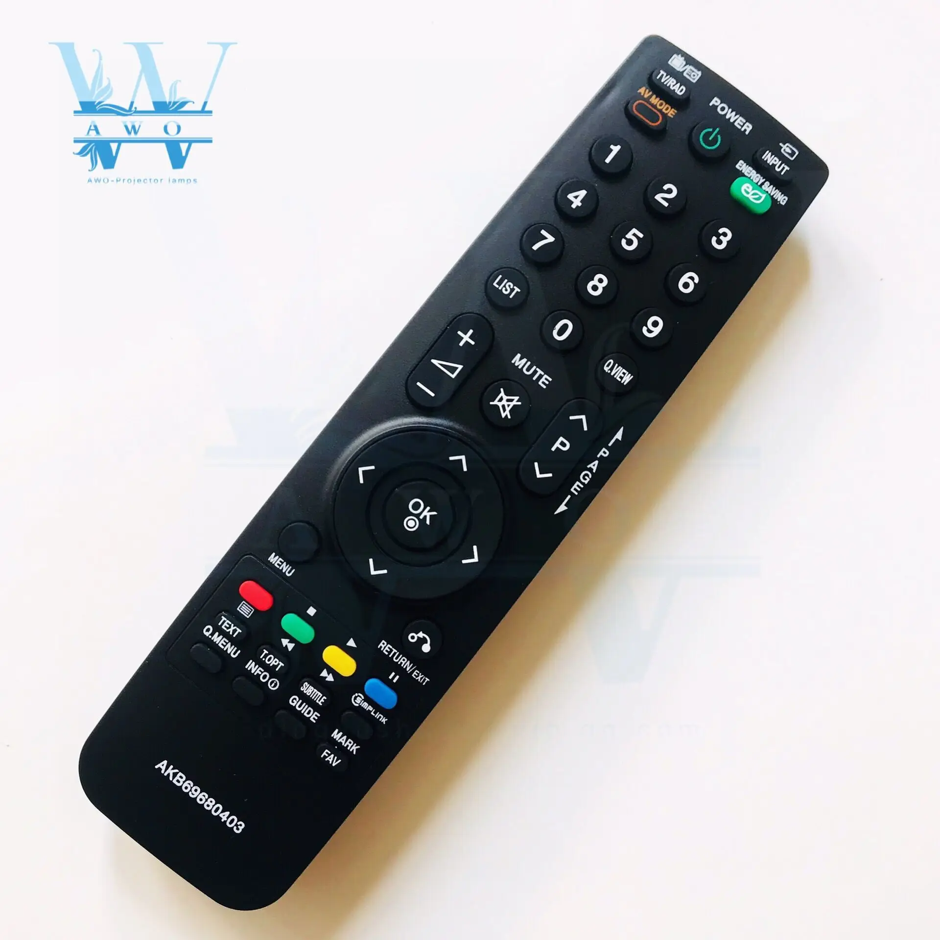 AWO новая AKB69680403 ТВ дистанционного Управление для LG 22LU4010 26LH2010 32LG2100 32LH2000 32LH3000 32LD320