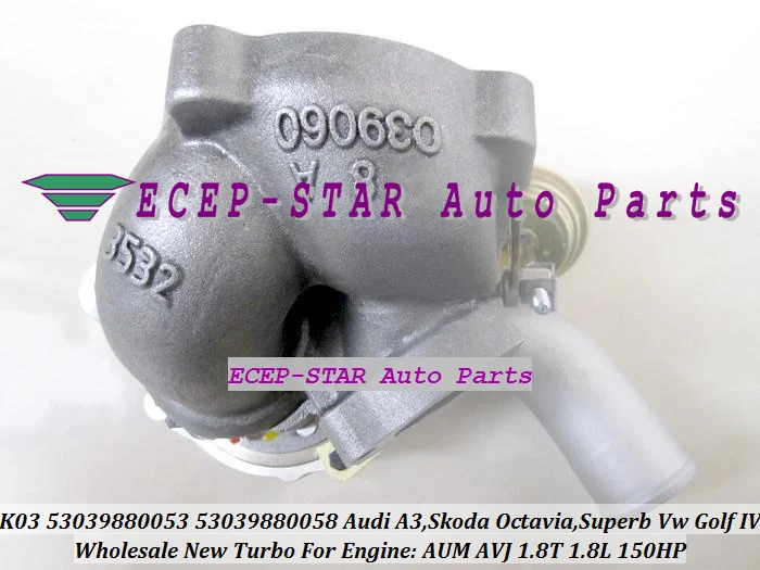 Бесплатная доставка K03 053 058 53039880053 53039880058 турбо для AUDI A3 SKODA Octavia Superb VW Golf IV 1 8 T AUM AVJ AWT