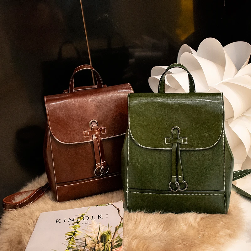 2019 женский рюкзак из натуральной кожи женские рюкзаки коровьей для путешествий